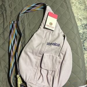 Marleylilly Monogrammed Sling Pack - lilac